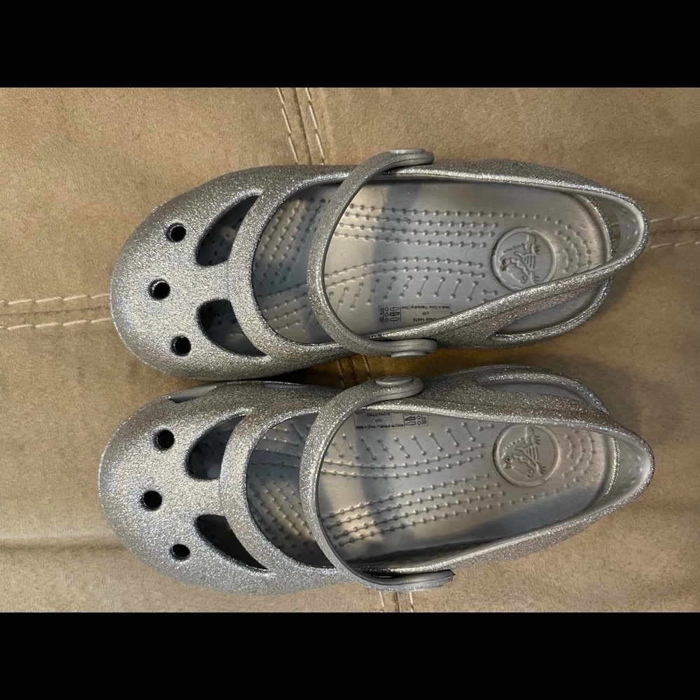 Glitter Crocs